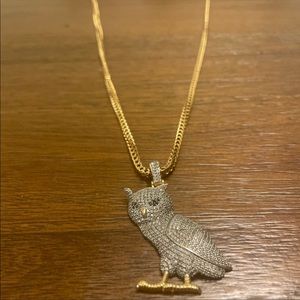 14k Gold Dimond Necklace + Pendant